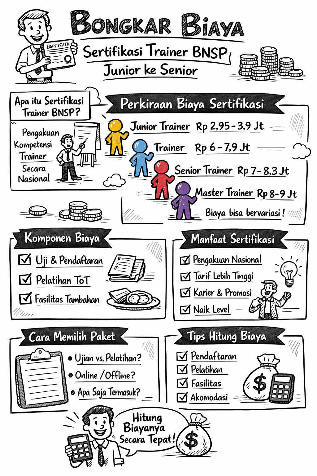 Biaya Sertifikasi Trainer BNSP