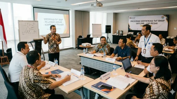 Ini 5 Manfaat Sertifikat ToT BNSP Offline bagi HRD